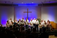 Samstagabend Gospelkonzert im großen Gottesdienstraum zum Gospelkonzert, präsentiert von GospelmaxX