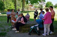 Singen und Lyrik in der Ruine