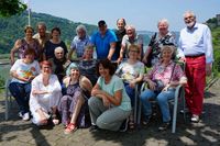 Gruppenfoto von der Jahrestagung CHRIST+FRISEUR in Kaub am Rhein vom 26.-28. Mai 2018